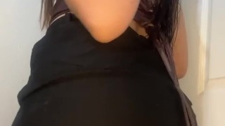 Mini falda y top cuero/ mini skirt and leather