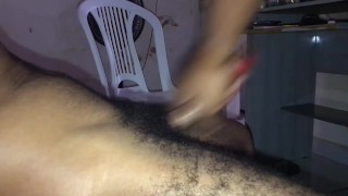 043 Sitting on hairy BBC