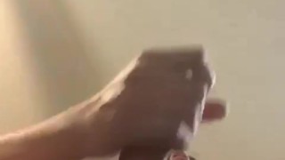 Cute boy with huge balls jerking off