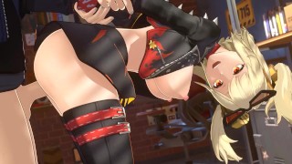 Big asses eating a big dick GAMER SFM COMPILATION [Bewyx]