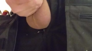 Cock out at work. Meet me in the basement!