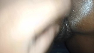 MY ASSHOLE WINKS AT HIM AFTER HE FINGERS AND RIMS IT