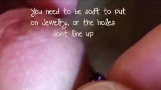 Beautiful Frenum Cock "Jewelry Changes"