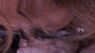 Throating daddy's dick like a good girl