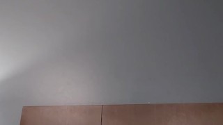 Quick cum and show of ass