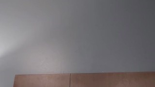Quick cum and show of ass