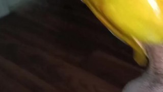 Teen BBC Fruit fucking papaya cumshot #2