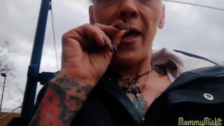 Mommy steals a sucker