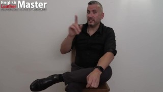 HR boss humiliates your circumcised cock PREVIEW
