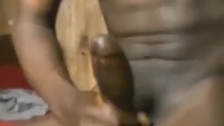 MAN MOANING LOUDLY 😂 WHILE STROKING COCK HARD