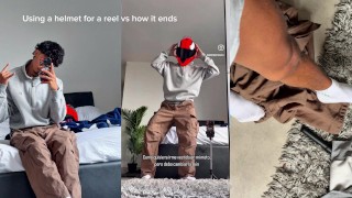 CON CASCO Y SIN CONDON! Dándole verga a mi sex doll hasta el fondo