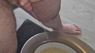 Big Daddy films himself peeing