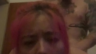 Pinky & Red91 doggy style cum on ass