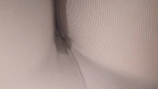 Female Pee desperation in shorts