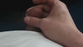 Playing with my tiny cock again