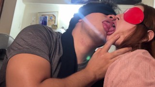 Los BESOS calientes de mi SUCIA hermanastra son un Manjar 👅💦