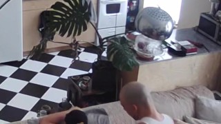 Daddy creampies my big hungry butt