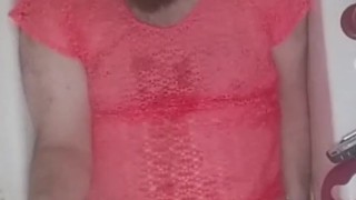 Little ABDL Sissy Femboy Throbbing Dildo Toy Hot Wet and Wild Foxy Peg My Ass! Cloth Adult Diaper P1