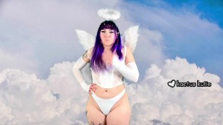 angel pees to make rain + cums with you