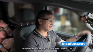 LaluceroOficial con enormes tetas se folla a desconocido en Juan Bustos Road