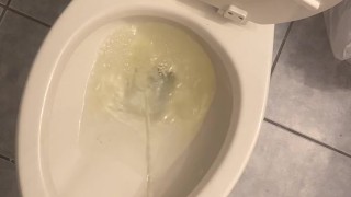 Cub takes midnight piss