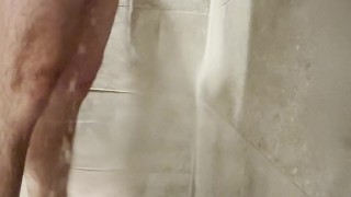 Steamy Shower Time – My Small 4 Inch Cock Gets Wet & Relaxed