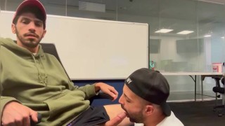 Middle eastern big dick blowjob and piss drinking in public toilets