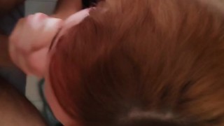 Sissy give me a Great BlowJob Real Home Sex