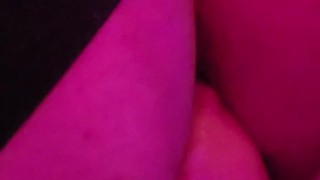 Chubby dildo fuck