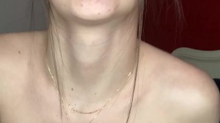 Watch from above while the squirt splashes everywhere