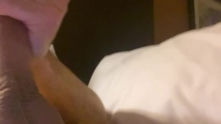 Daddy cums for first time in a week. MASSIVE CUMSHOT