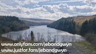 Jeb & Gwyn Bum in the Van