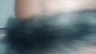 African girlfriend likes the morning BBC backshots