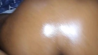 Ebony Petite Teen Throws Ass Back During Backshots