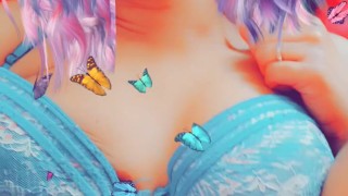 THIS IS WHAT AN ORGASM LOOKS LIKE REAL JAPANESE PURPLE HAIR CUMMING