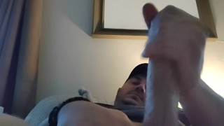 Edging for 10 minutes. Huge cumshot.