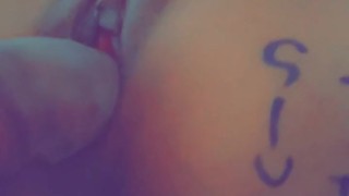 MY PINK BUNNY FILTER SNAPCHAT WIFE