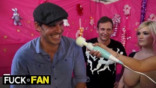 Helicopter Cock Dance-Off for Tory Lane's Affections!