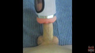 Masturbation alone with cup