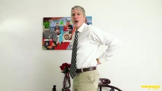 Richard Lennox Flaunts His Big Dick While Doing Wedgies