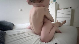 enjoying my toy - authentic sex (english subtitles).