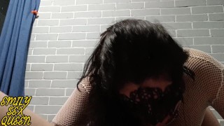 a mi hermanastra le encanta que la folle por la boca - Emily Sex Queen