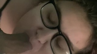 BBW latina giving head