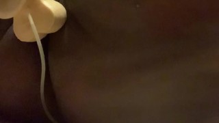 8in dildo and clit suction