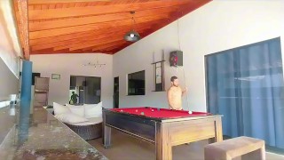 I played a sex game with my friends, whoever lost got naked.