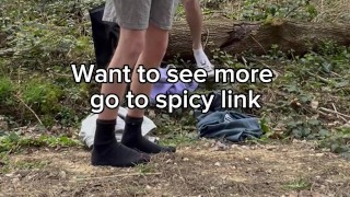 Two twinks in the woods