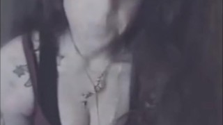 Hot Step Mom Teasing In Her Panties and then Masturbates Sticking Her Fingers In Her Tight Pussy
