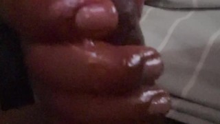 Oiled Up BBC Cumming For You