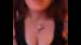 Pretty girl strips and then fingers and taste her juicy pussy