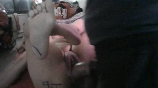 CUCKOLD WIFE CHEATING SEXY EBONY PUSSY BEAUTIFUL GAPING SQUIRTING CUM